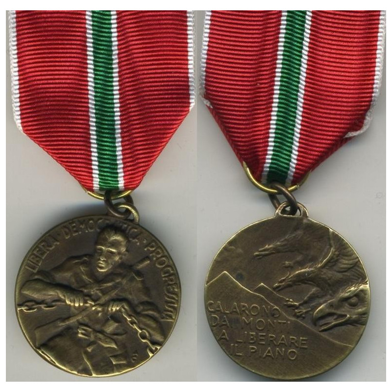 Italienische Partisanenabteilung "Garibaldi" Kreuz