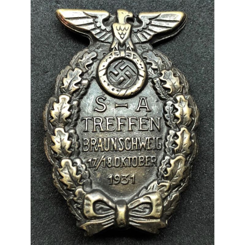 Distintivo Per Il Convegno di Braunschweig Del 1931 (Bronzo)