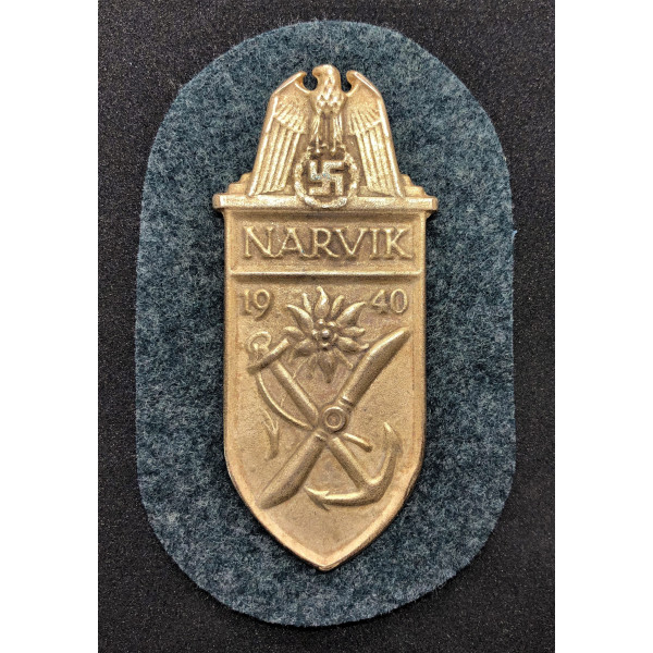Narvikschild 1940 (Gold)