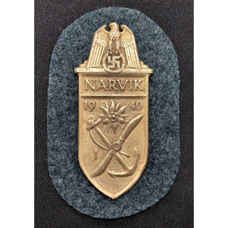 Narvikschild 1940 (Gold)