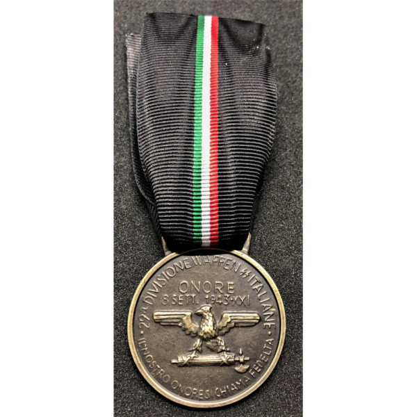 Medal 29th Div. Waffen SS Italy