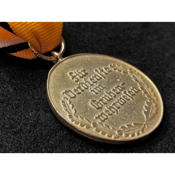 Grubenwehr-Ehrenzeichen 1938 (Gold)