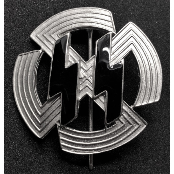 Distintivo Di Membro D'Onore Delle SS - Argento (Munchen 9 Ges. Gesch.)