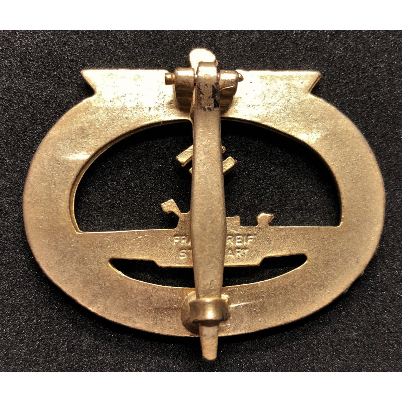 U-Boat Badge 1939 (Gold)
