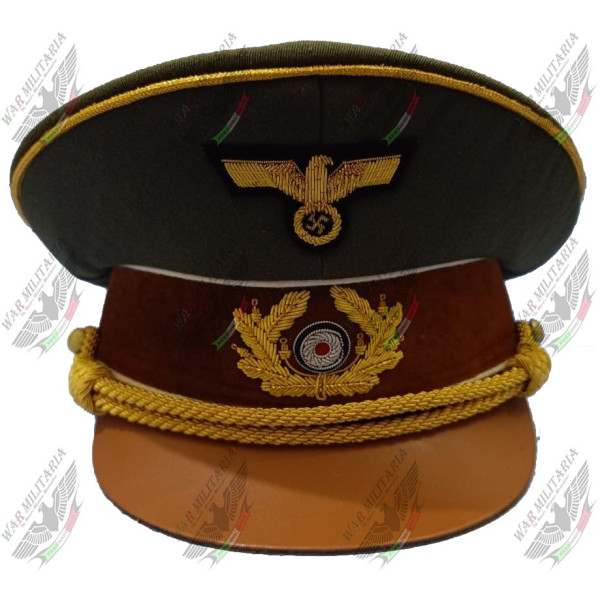 Adolf Hitler Visor Cap - Embroidered