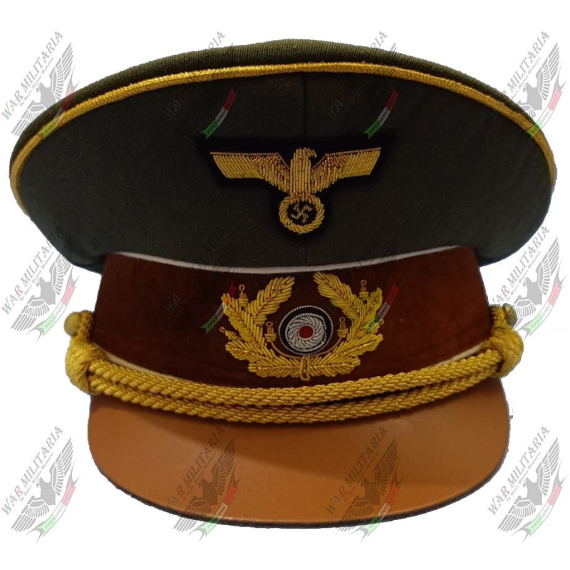 Adolf Hitler Visor Cap - Embroidered