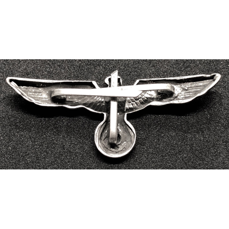 Wehrmacht Eagle Hat Badge (Silver)