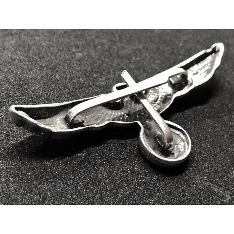 Wehrmacht Eagle Hat Badge (Silver)