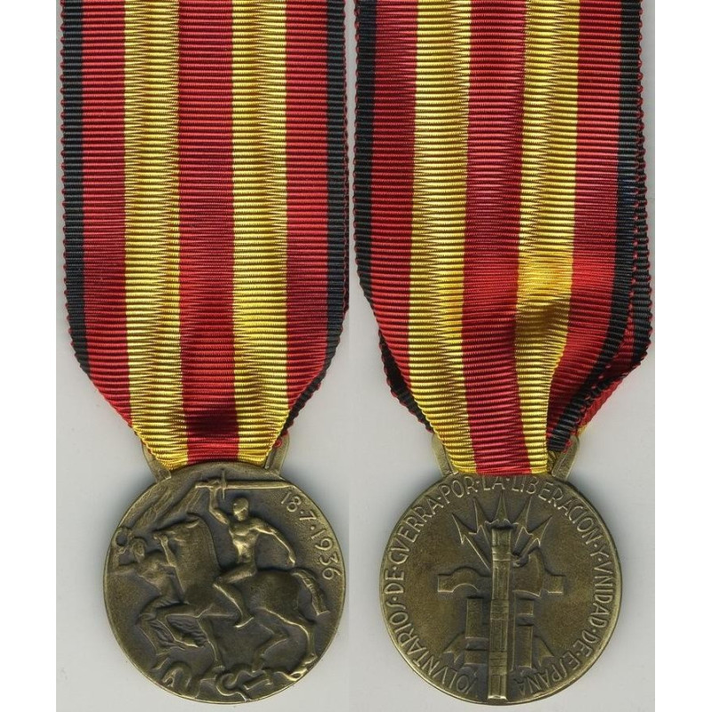 Italo-Spanisch Kontingent Medaille "17 Julio 1936"