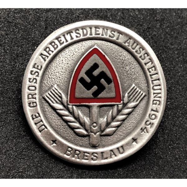 RAD Badge for the Labour Service Exhibition in Breslau 1934