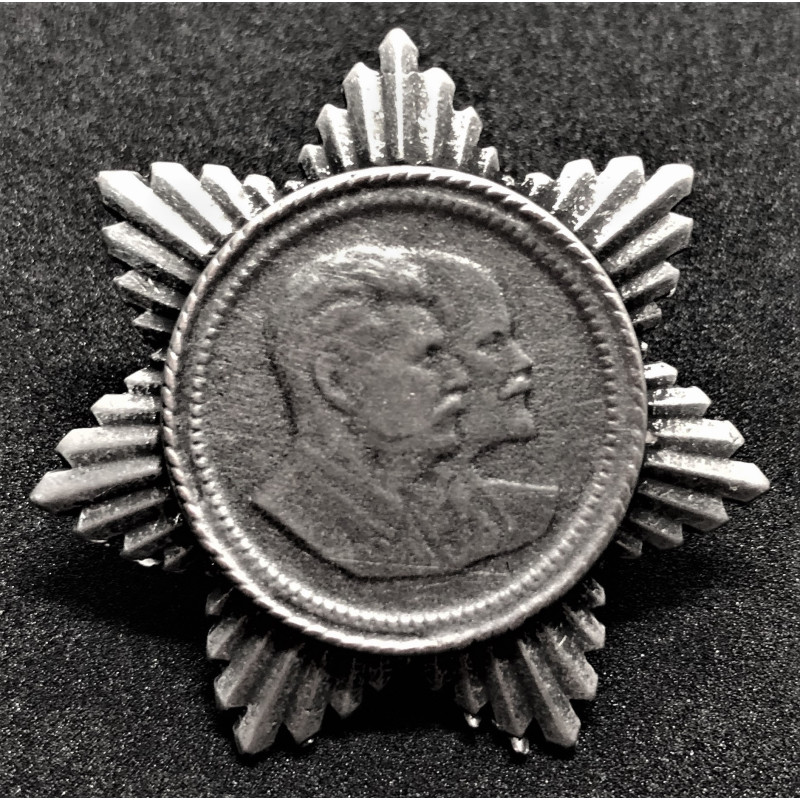 Stalin und Lenin Abzeichen