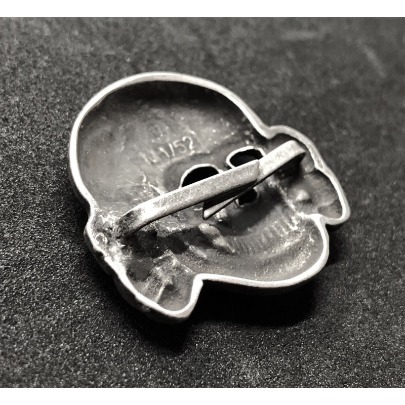 Teschio SS Totenkopf da Cappello (Primo Tipo)