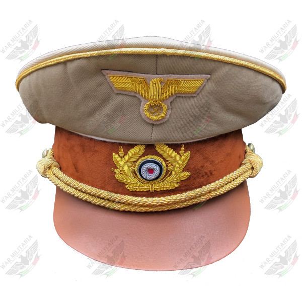 Cappello di Adolf Hitler Marrone - Ricamato