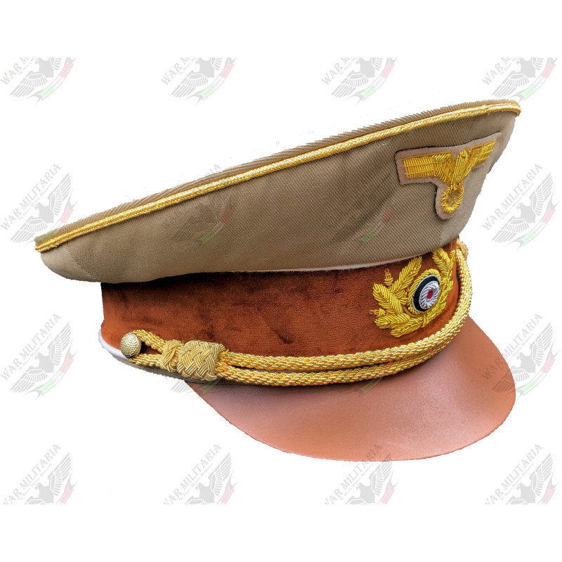 Cappello di Adolf Hitler Marrone - Ricamato