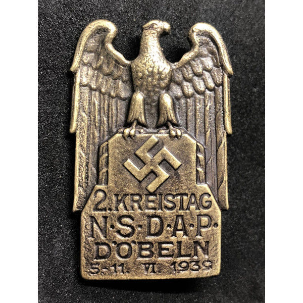 Distintivo NSDAP del Consiglio di Döbeln 1939