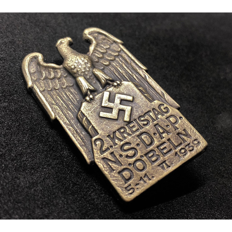 Distintivo NSDAP del Consiglio di Döbeln 1939