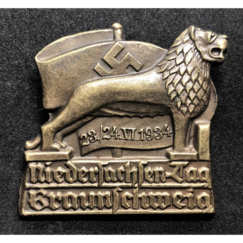 Distintivo del Ritrovo della Bassa Sassonia a Braunschweig del 1934
