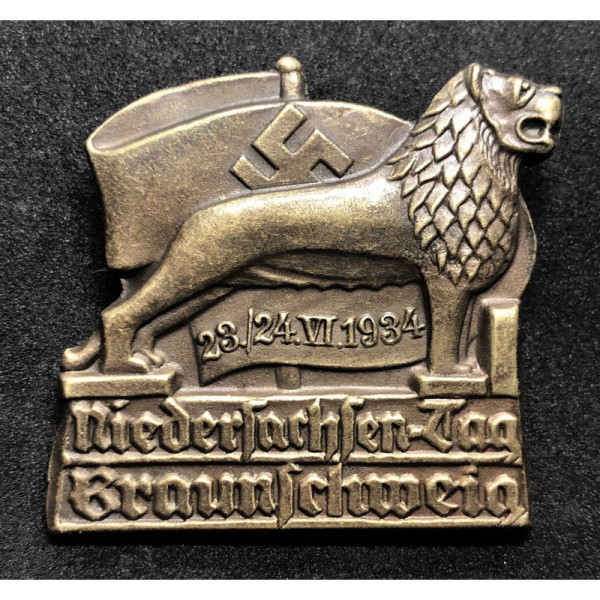 Distintivo del Ritrovo della Bassa Sassonia a Braunschweig del 1934
