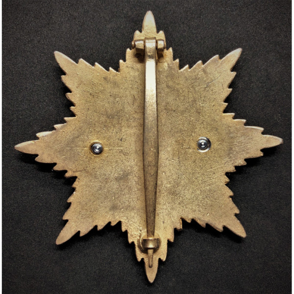 Star of the Grand Cross of the Order Of The German Eagle - Without Swords (Gold)