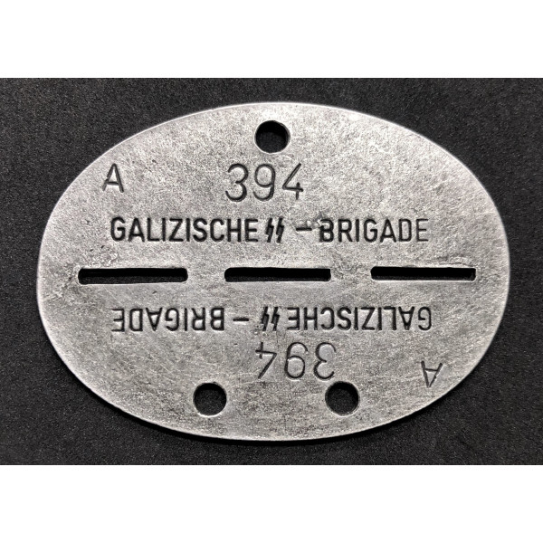Piastrina Di Riconoscimento - Galizische SS Brigade