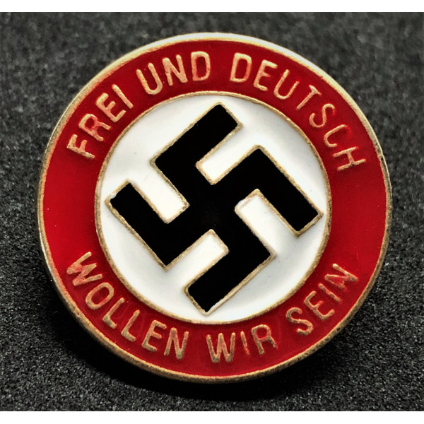 Frei Und Deutsch Wollen Wir Abzeichen