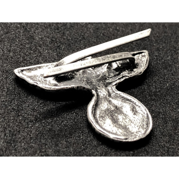 NSDAP Eagle Badge For Cap (Silver)