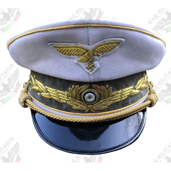 Reichsmarschall Hermann Göring Visor Cap - White