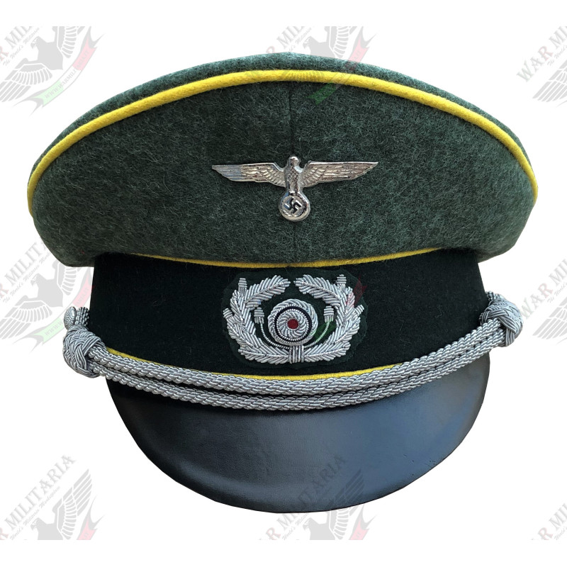 Officers Visor Cap - Signal Corps