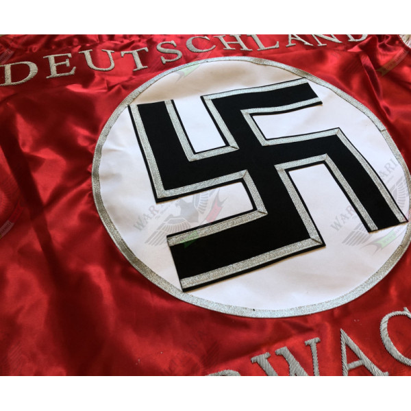 Bandiera Ricamata a Mano - Stendardo Deutschland Erwache