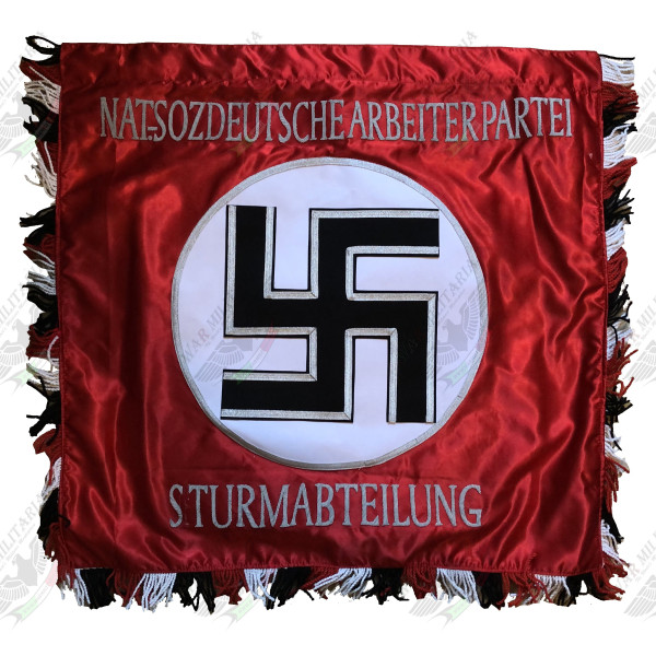 Handgestickte Fahne - NSDAP Sturmabteilung Standarte