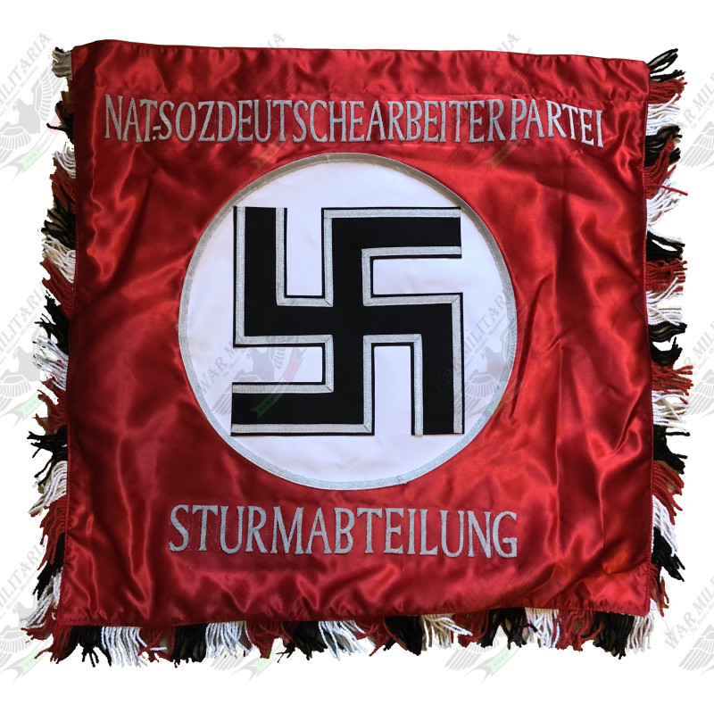 Hand Embroidered Flag - Banner of the Assault Detachments of the NSDAP