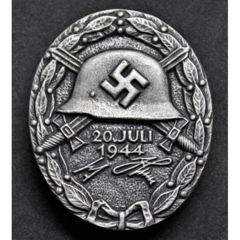 Distintivo Per Feriti Del 20 Luglio 1944 (Argento)