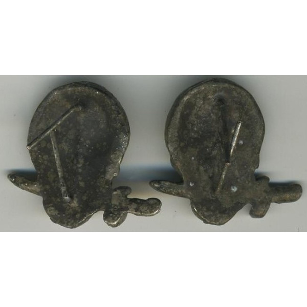 Fregio per Mostrine - Brigate Nere "Ettore Muti" (Coppia)