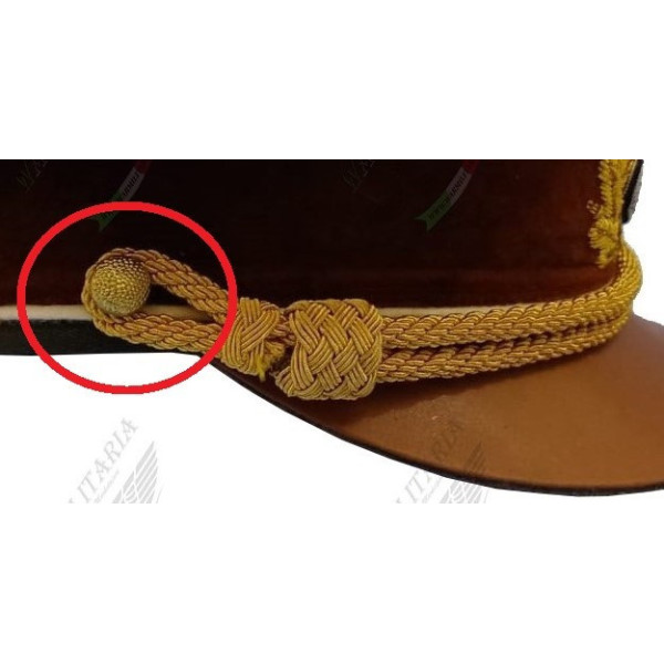 Button for Visor Cap (Gold) 2