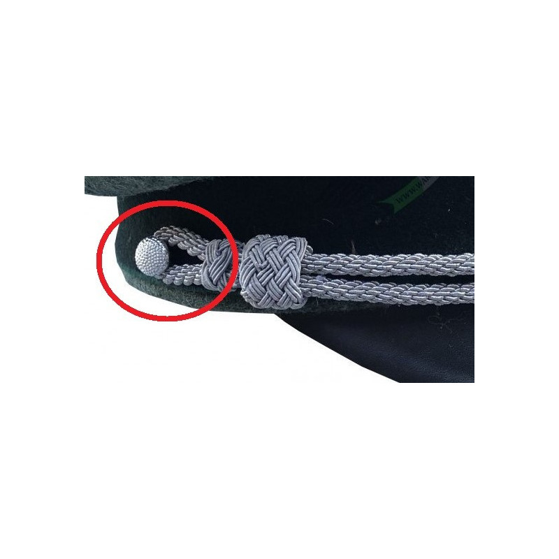 Button for Visor Cap (Silver)