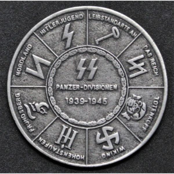 Medaille der SS und Wehrmacht Panzerdivisionen
