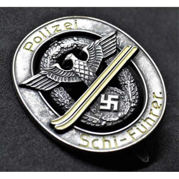Polizei Schi-Führer Badge