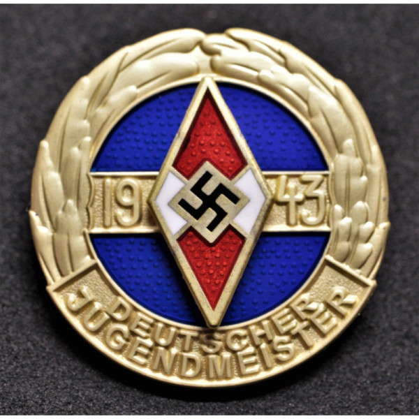 Golden Clasp of the Hitler youth Champion 1943