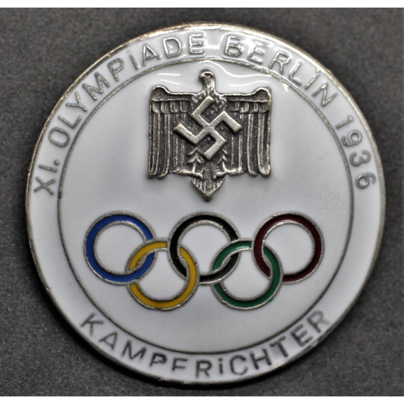 Badge for  Judges of the Berlin Olympics 1936 (White)