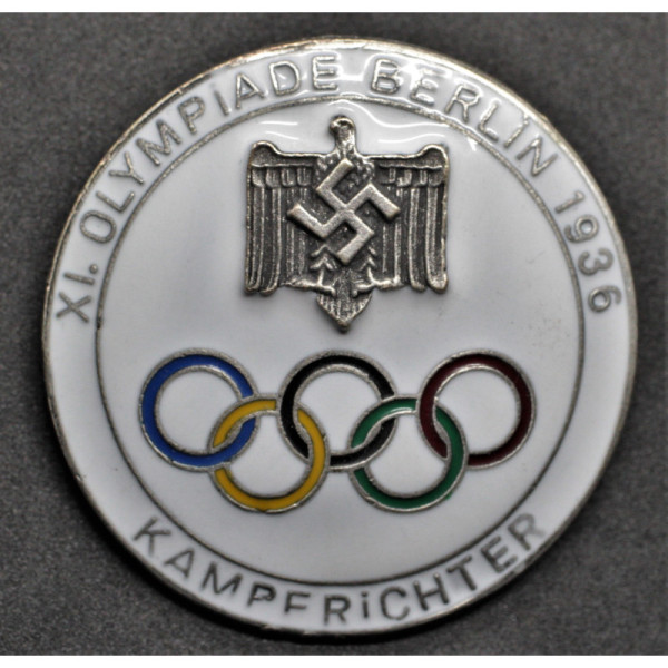 Badge for  Judges of the Berlin Olympics 1936 (White)