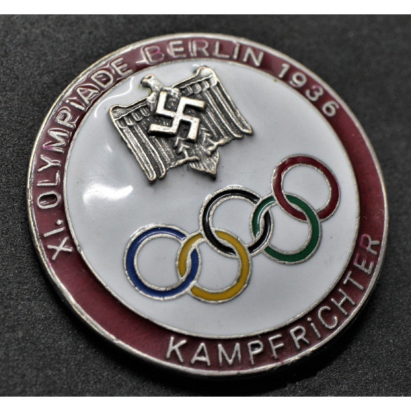 Distintivo da Giudice delle Olimpiadi di Berlino del 1936 (Rosso)