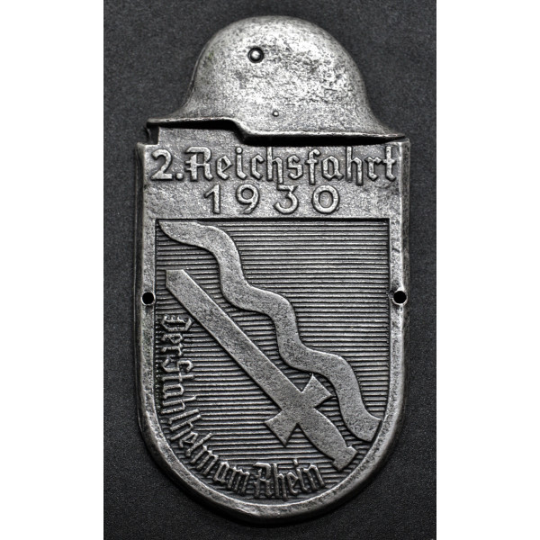 Placchetta da Auto - 2. ReichsFahrt 1930