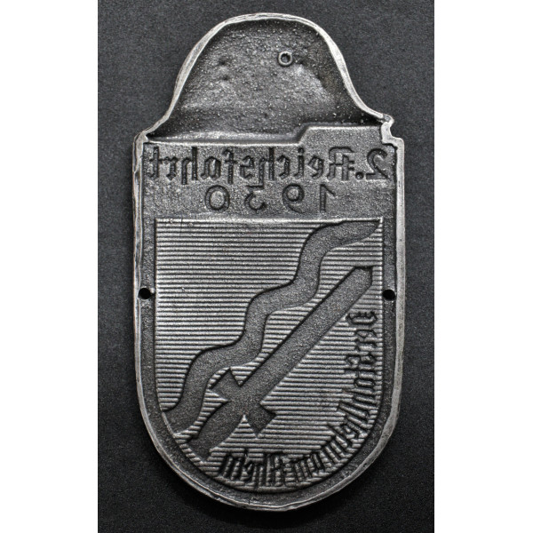 Placchetta da Auto - 2. ReichsFahrt 1930 2