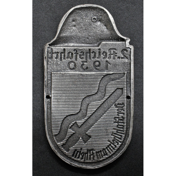 Placchetta da Auto - 2. ReichsFahrt 1930