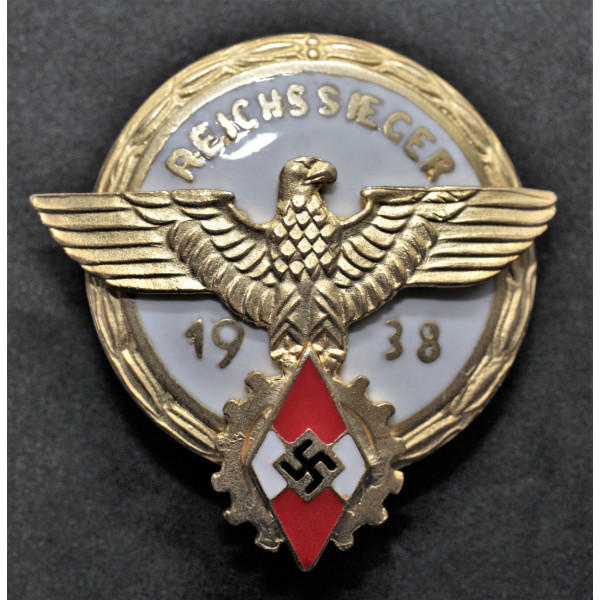 Distintivo per il vincitore nel Reichsberufswettkampf 1938