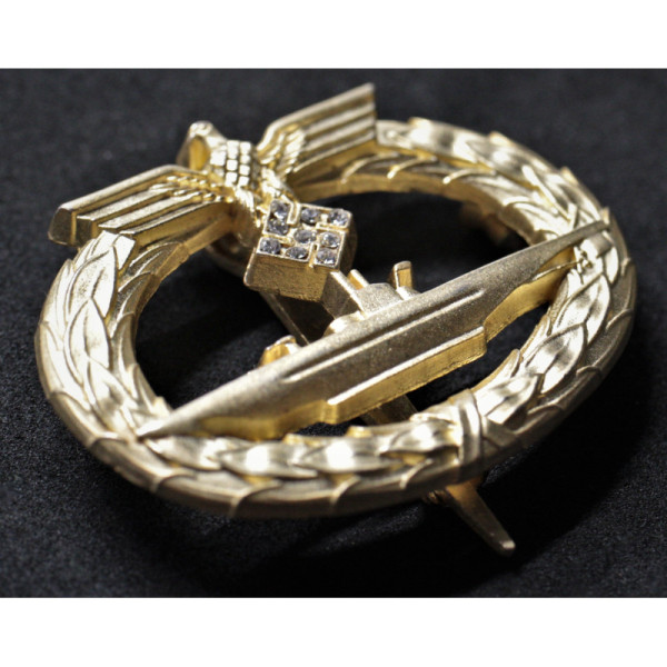U-Boat Badge 1939 - with Diamonds
