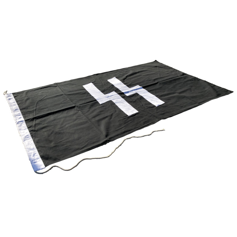 -Fahne - SS Baumwolle (handgenäht)