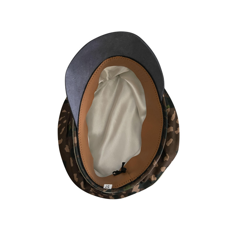 Camouflage Officers Visor Cap