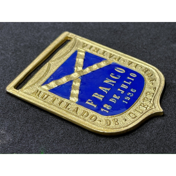 Medaglia Commemorativa per i Mutilati in Guerra - 18 Luglio 1936