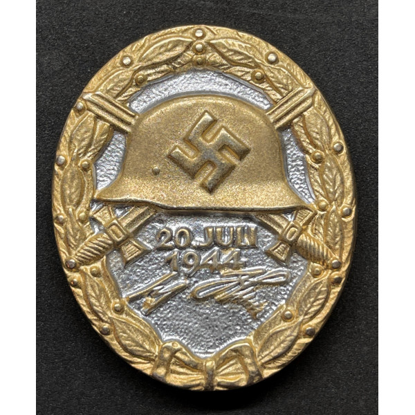 Distintivo Per Feriti Del 20 Luglio 1944 (Oro)
